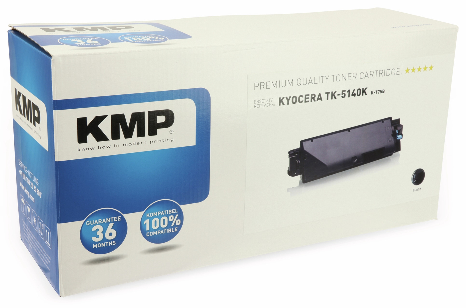 Toner KMP K T75B Kompatibel Zu KYOCERA Pollin De