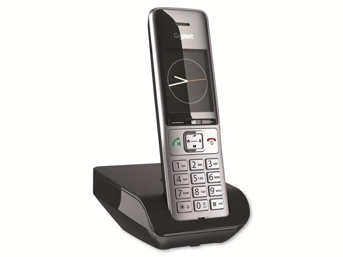 GIGASET Telefon Comfort 500, Silber-schwarz Online Kaufen | Pollin.at