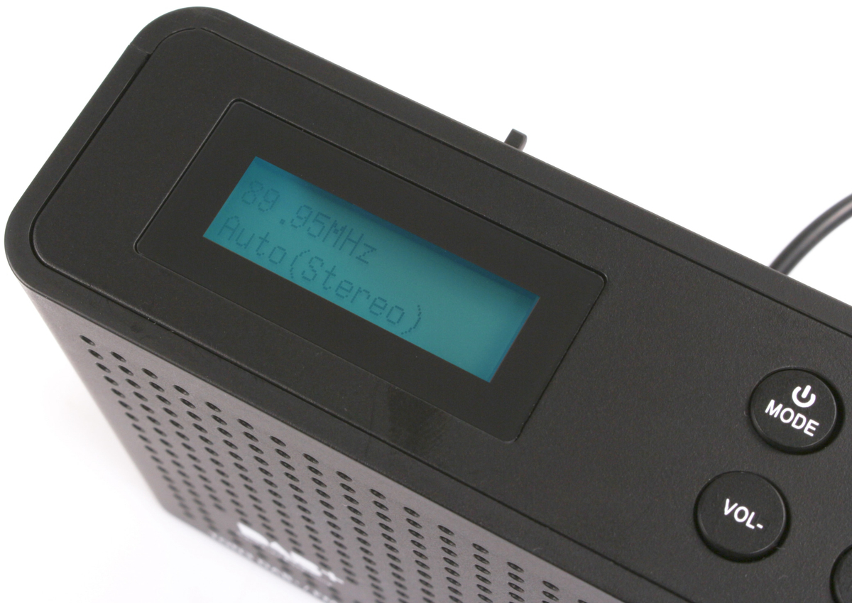 DAB+ Radio OPTCIUM Ton3, schwarz Pollin.de