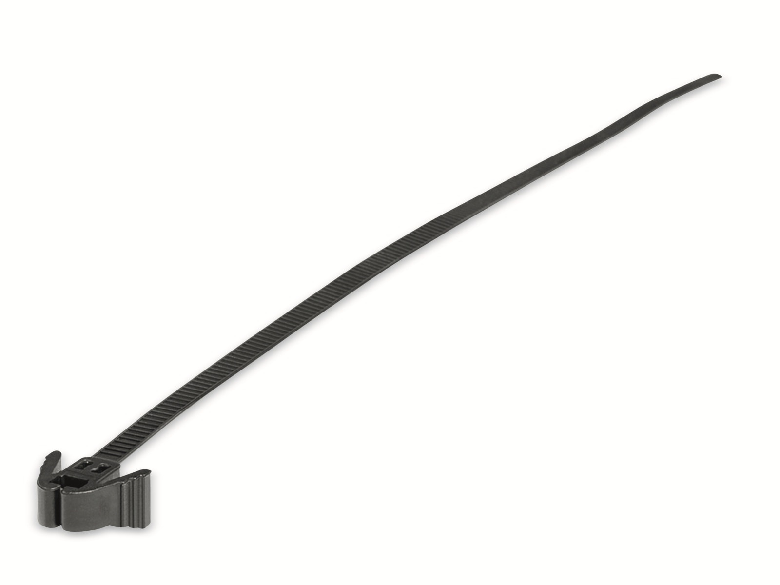 HELLERMANNTYTON Kabelbinder lösbar, 115-40200, 200x4, schwarz, 100 Stück  online kaufen