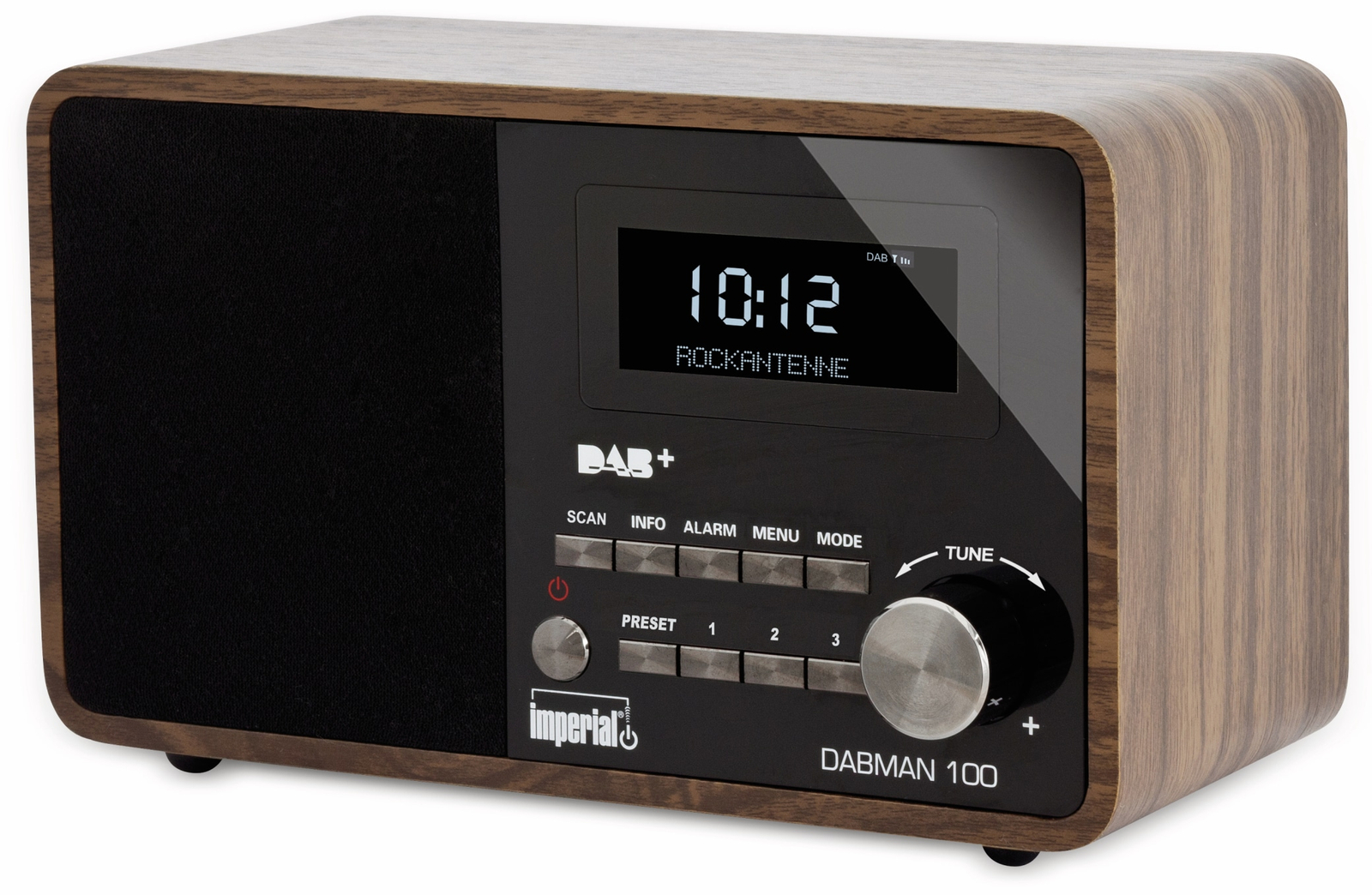 DAB Radio IMPERIAL DABMAN 100, Holzoptik Pollin.de