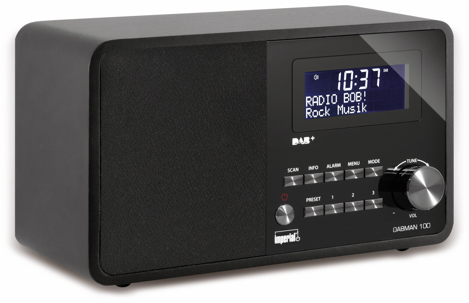 DAB Radio IMPERIAL DABMAN 100, schwarz Pollin.de