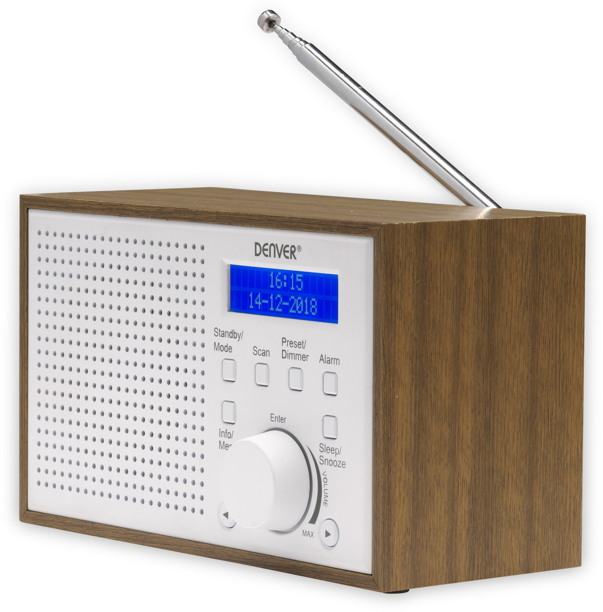 DAB Radio DENVER DAB46, weiß online kaufen Pollin.at