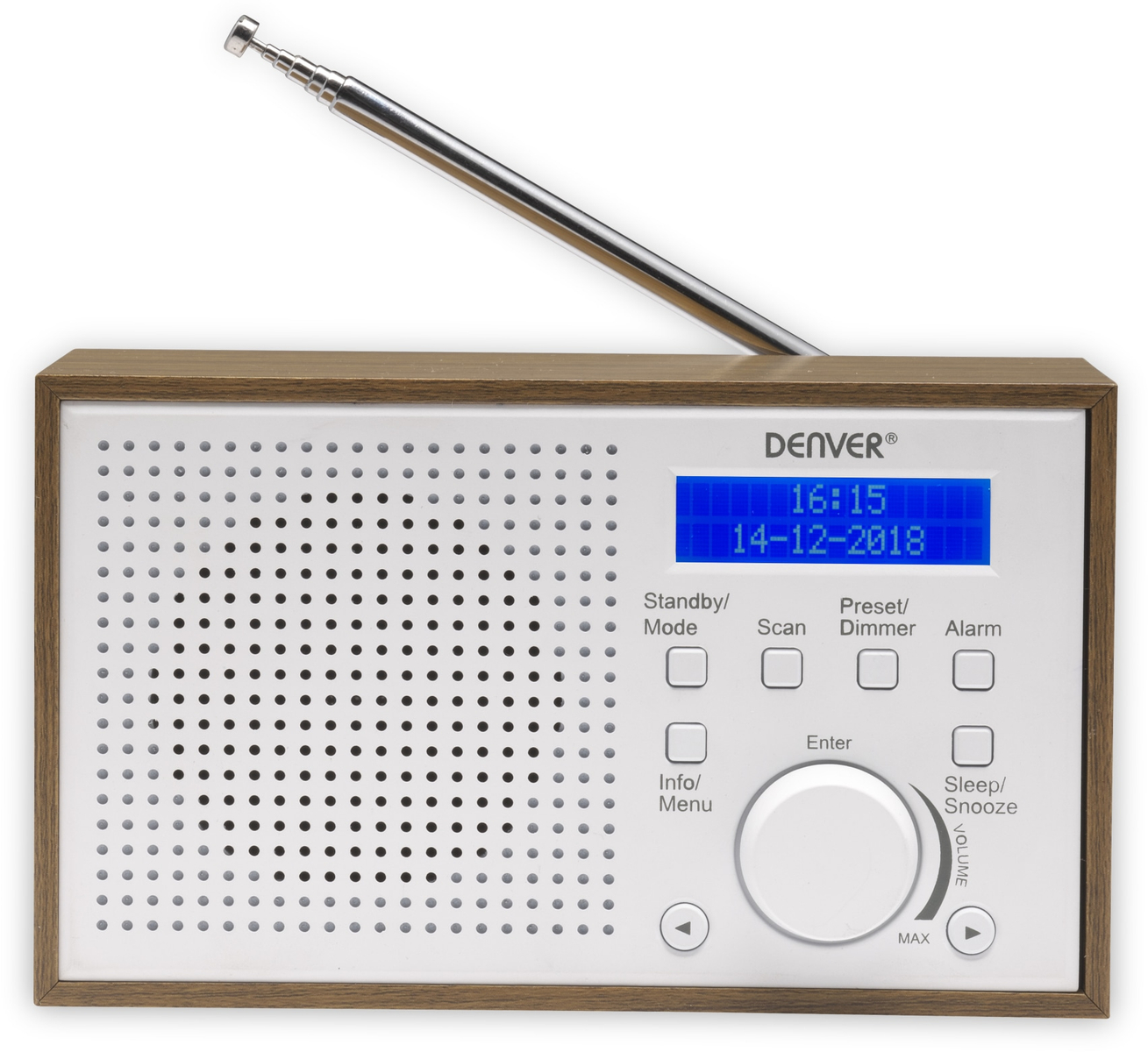 DAB Radio DENVER DAB46, weiß online kaufen Pollin.at