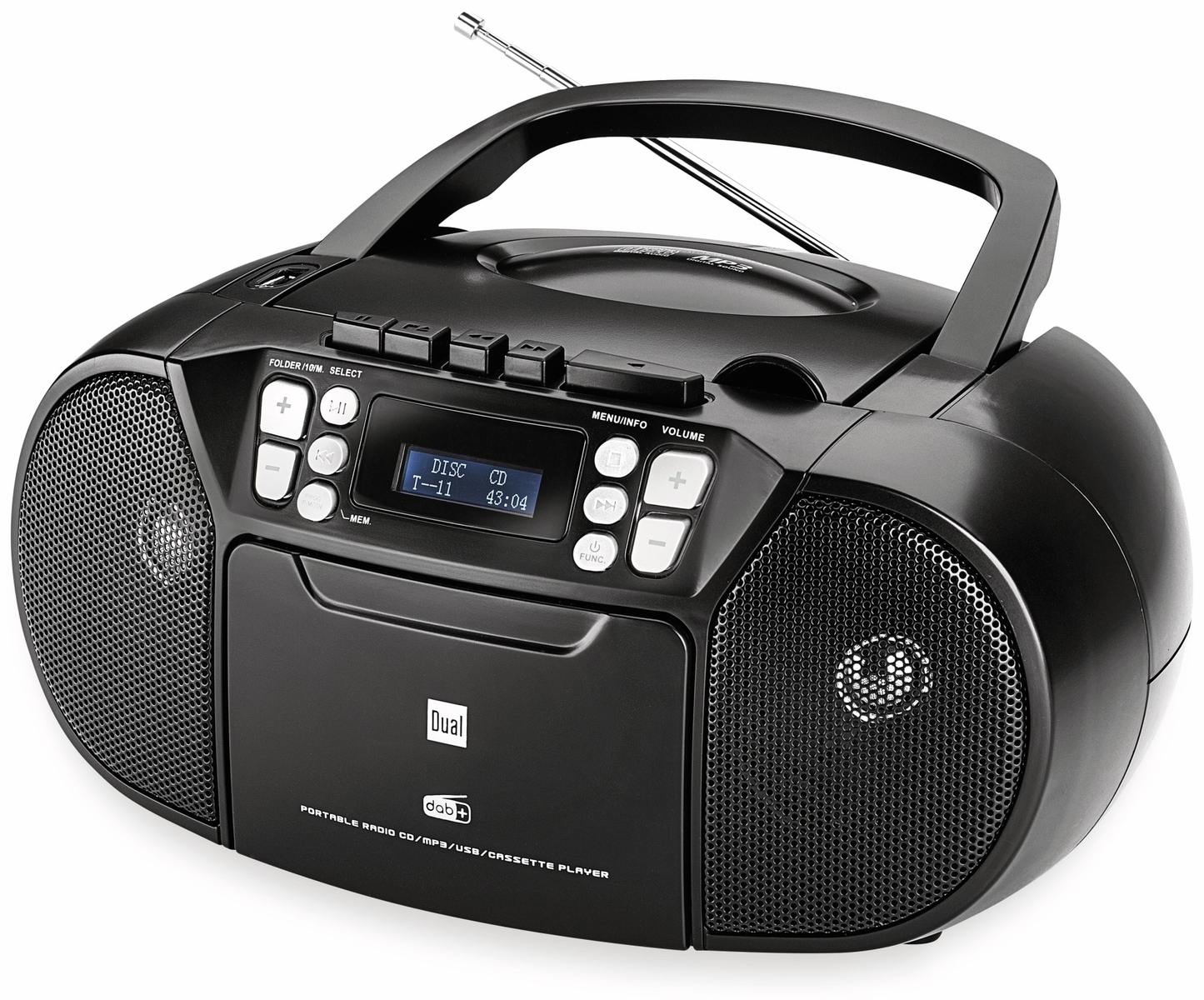 Cd Player Dual Dab P 210 Schwarz Online Kaufen Pollinat 6180