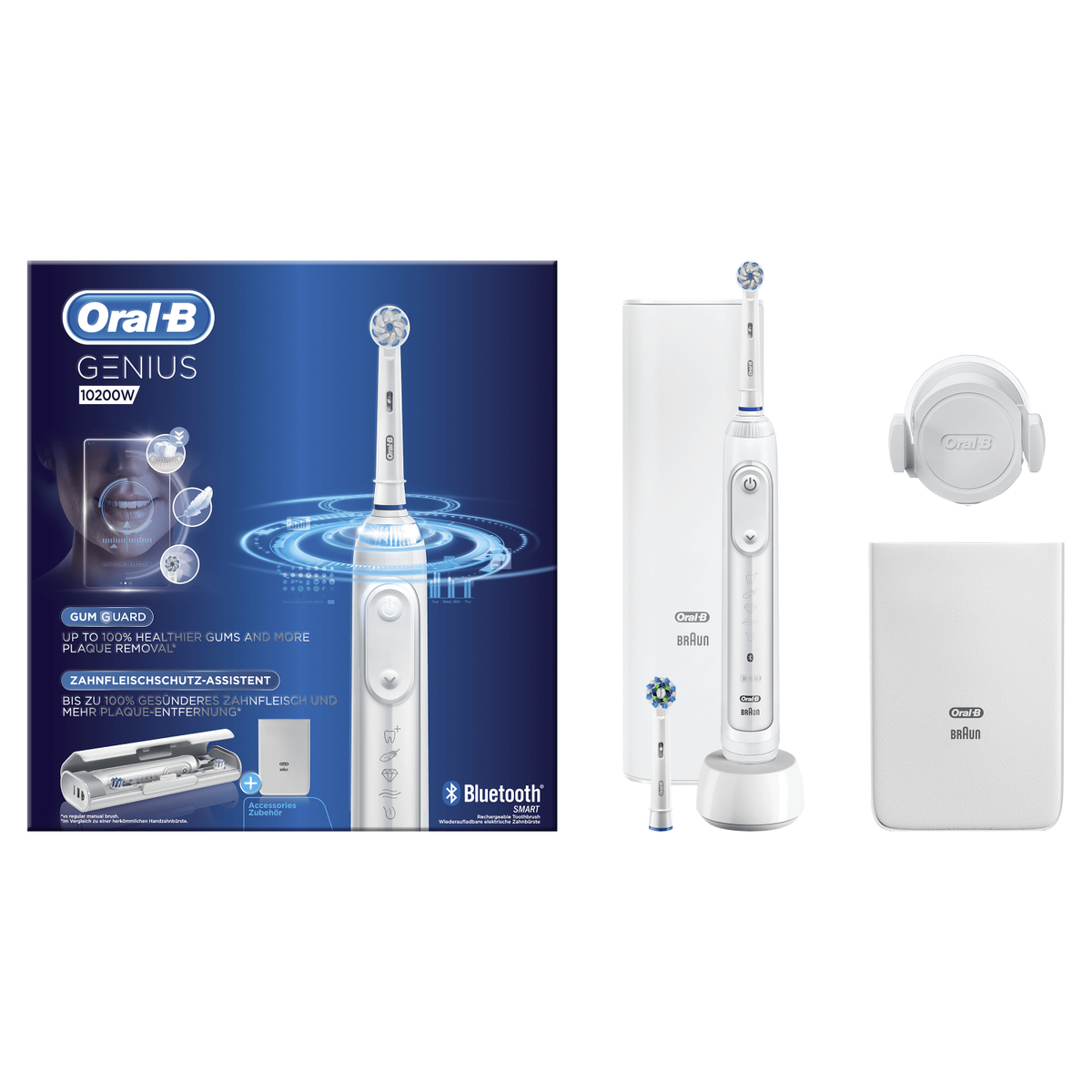 ORAL-B Elektrische Zahnbürste online W, 10200 weiß Rotierende-vibrierend, Genius kaufen