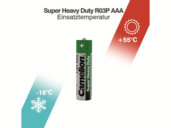 CAMELION Micro-Batterie, Super Heavy Duty 4 Stück online kaufen