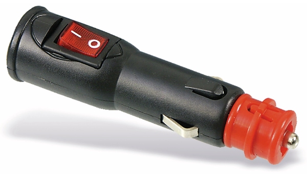 Auto Zigarettenanzünder Stecker 12 V 24 V Adapter mit LED Lichter, KFZ  Zigarettenanzünder Verlängerungskabel, für Wechselrichter Spannungswandler