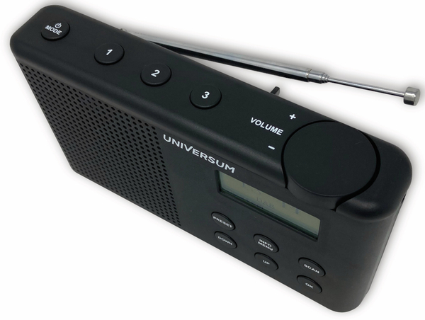 DAB+ Radio UNIVERSUM DR 20020, Akku, schwarz online