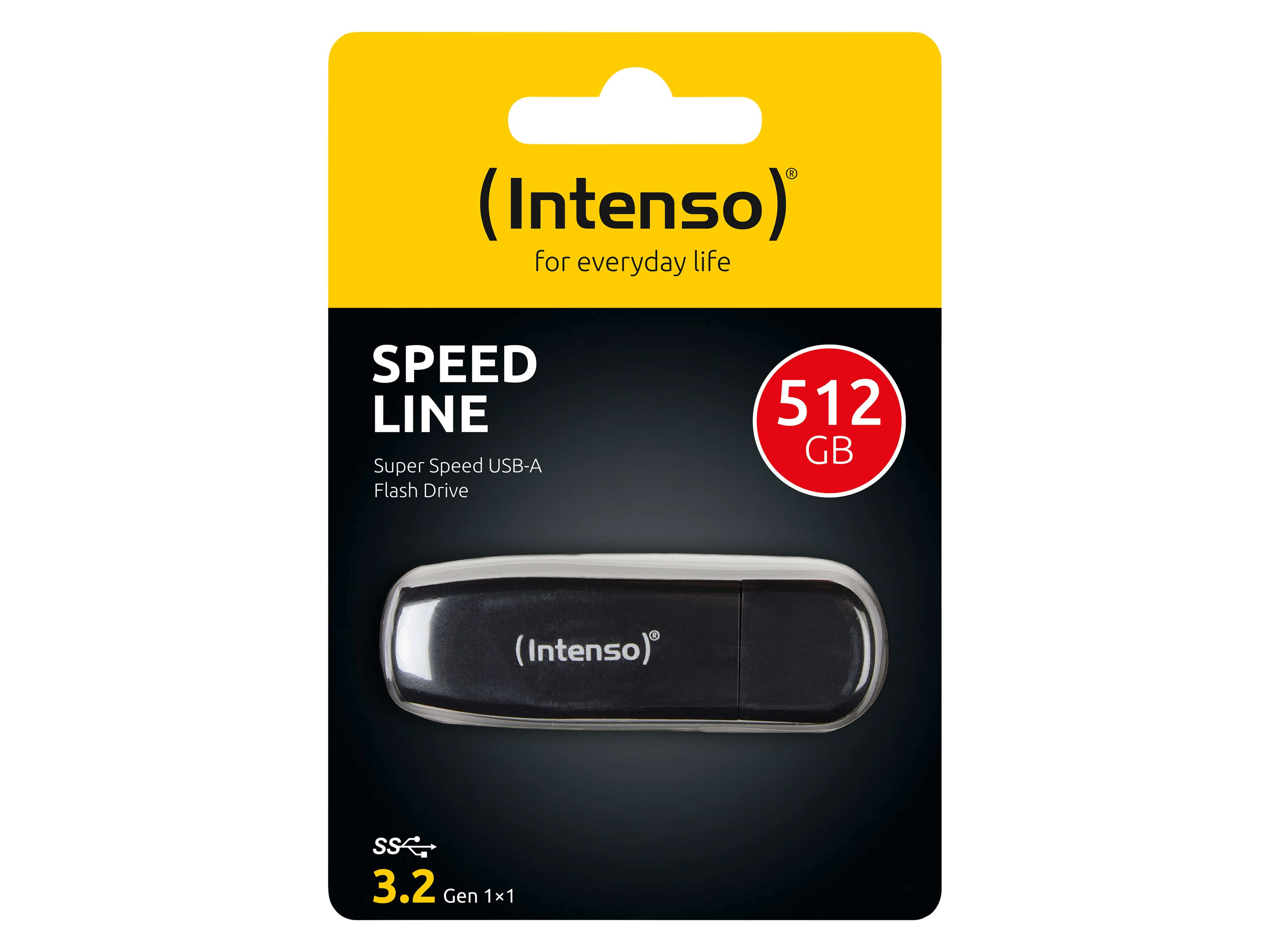 INTENSO USB 3.2 Speicherstick Speed Line, 512 GB