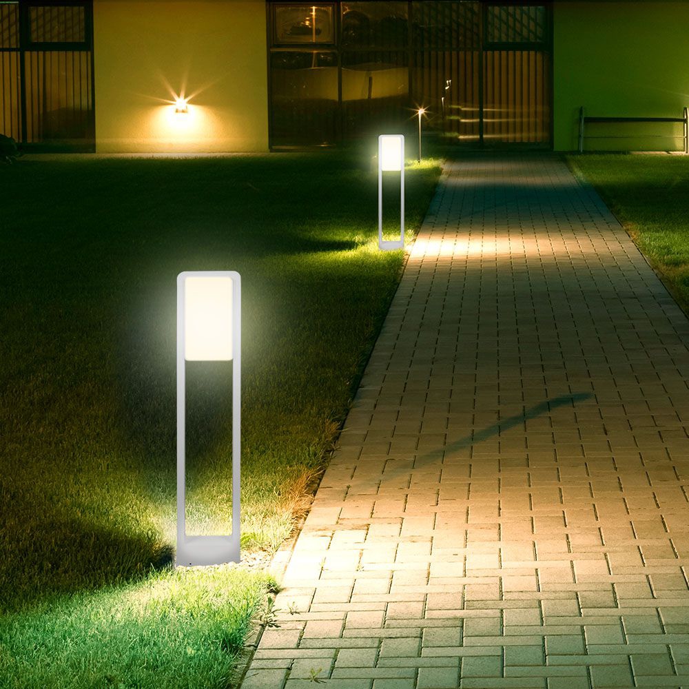 V-TAC LED-Gartenleuchte VT-33, EEK: F, 10 W, 900 lm, 3000 K, weiß