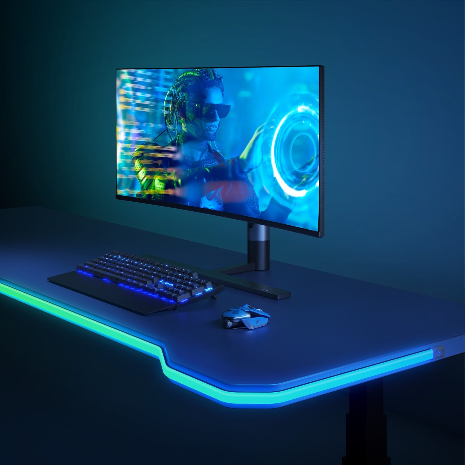 GOVEE LED-Strip Neon Gaming Table Light, EEK: G, 2 m