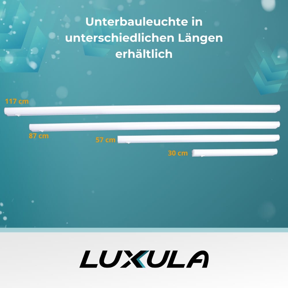 LUXULA LED-Unterbauleuchte EEK: F, 4W, 360lm, 4500K, 30cm, weiß