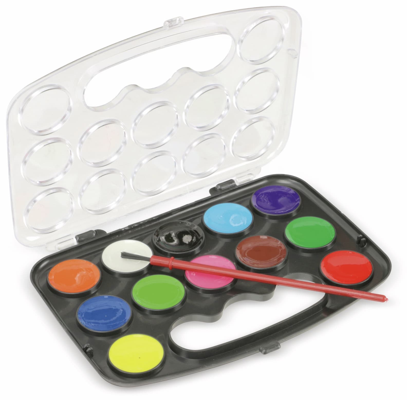 Wasserfarben-Set, 12 Farben