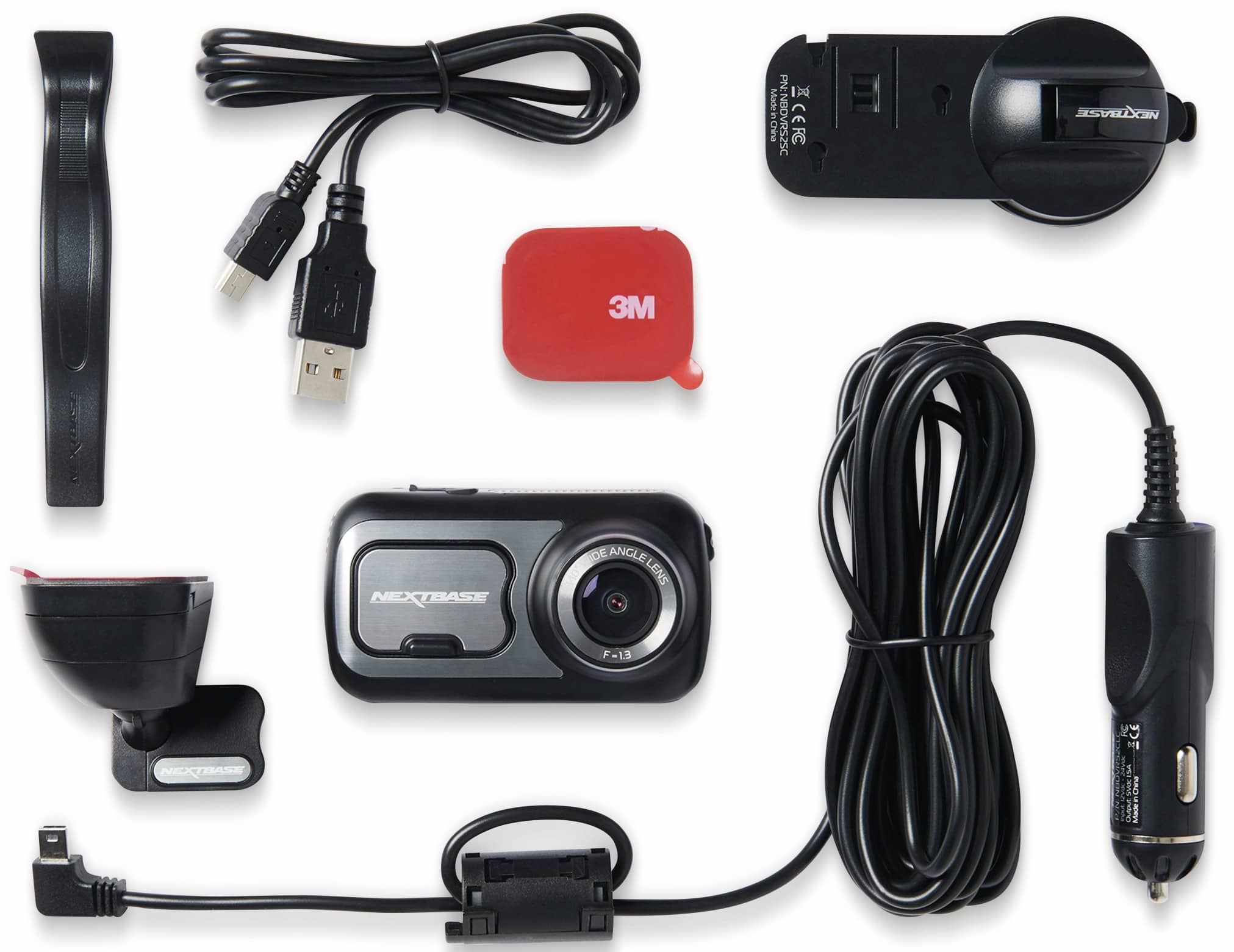 Nextbase Dashcam 422GW, 1440p, 2,5" Touch, WiFi, GPS