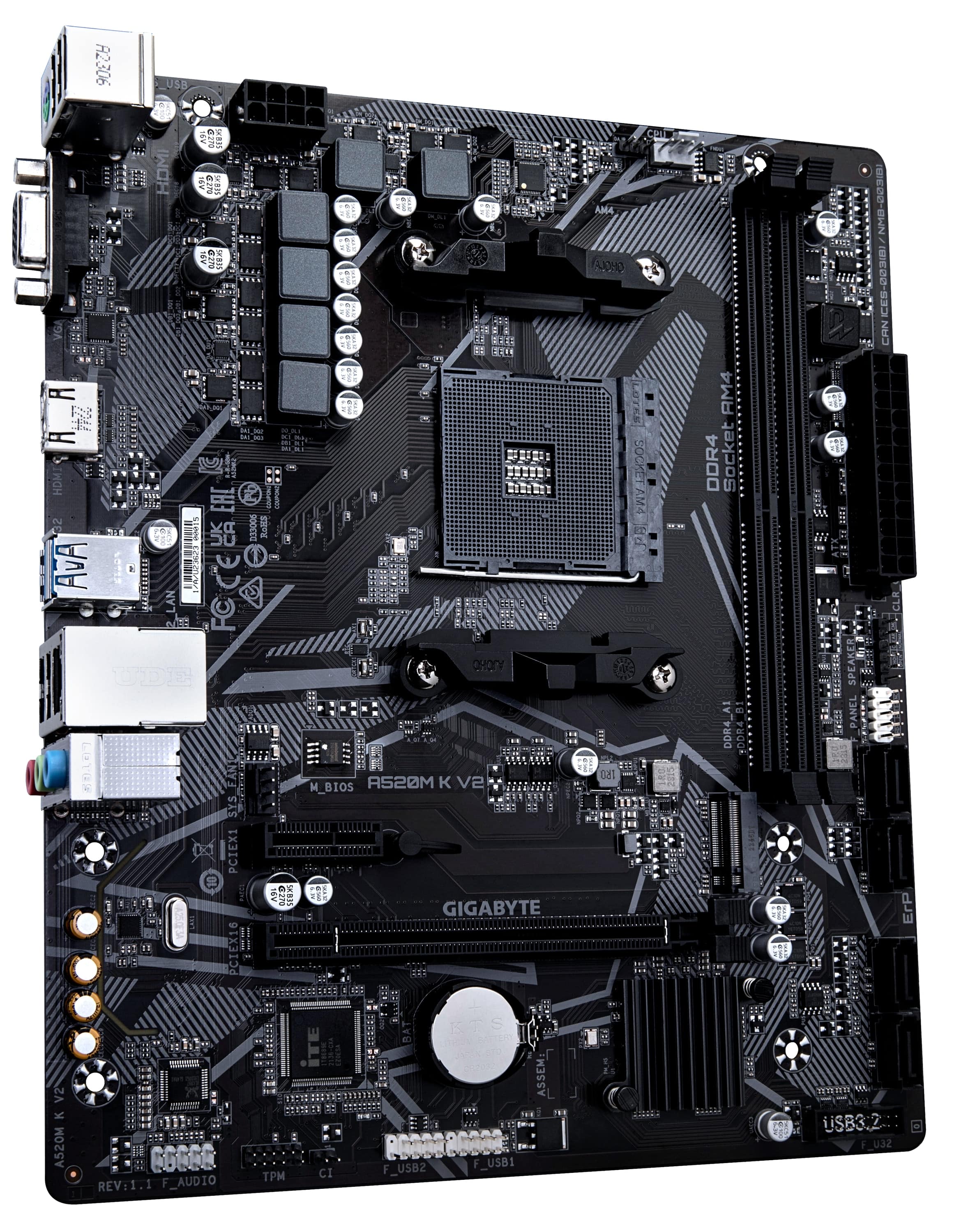 GIGABYTE Mainboard A520M K V2