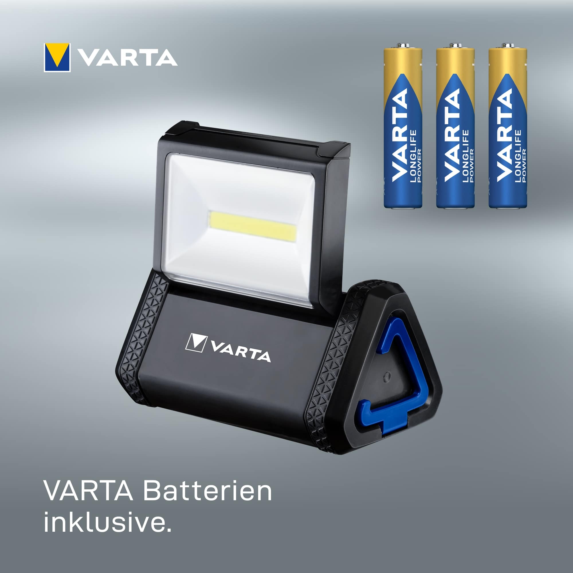 VARTA LED-Arbeitsleuchte Work Flex Line, Area Light, 230 lm, Batteriebetrieb