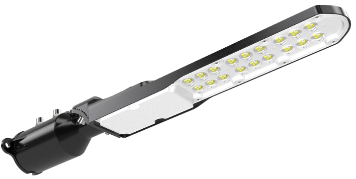 LUXULA LED-Straßenleuchte, SLIM, EEK: E, 50W, 6000lm, 5000K, IP65