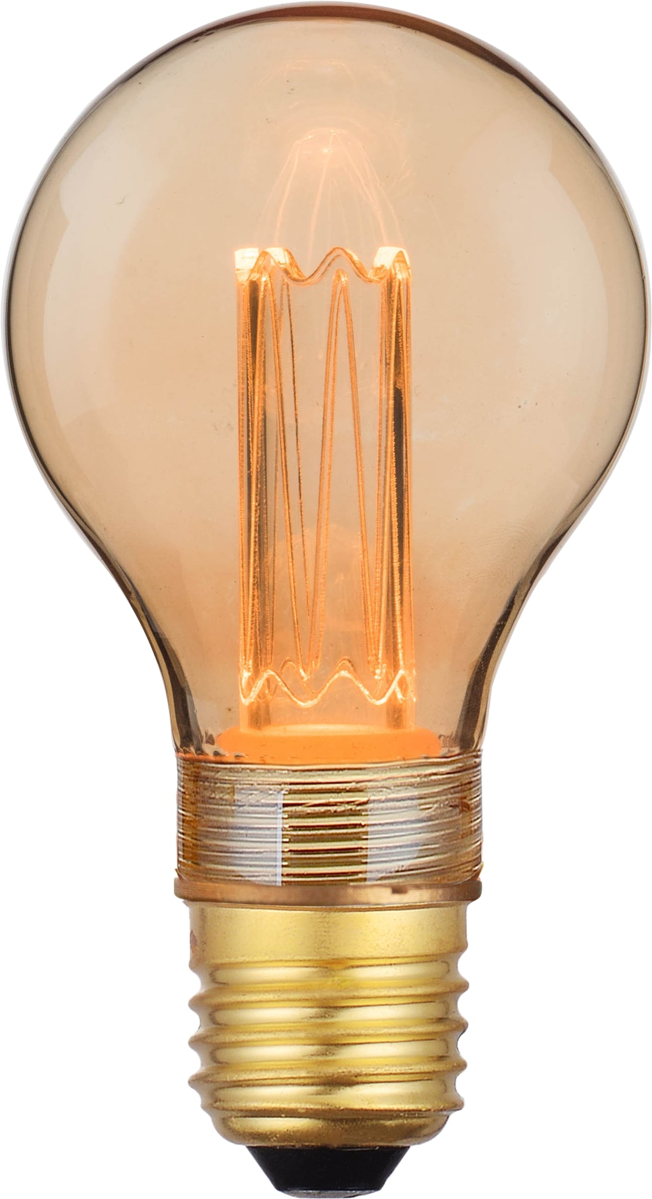 LUXULA LED-Filament-Lampe,, Vintage Bulb, E27, 2,3W, 65lm, 1800K