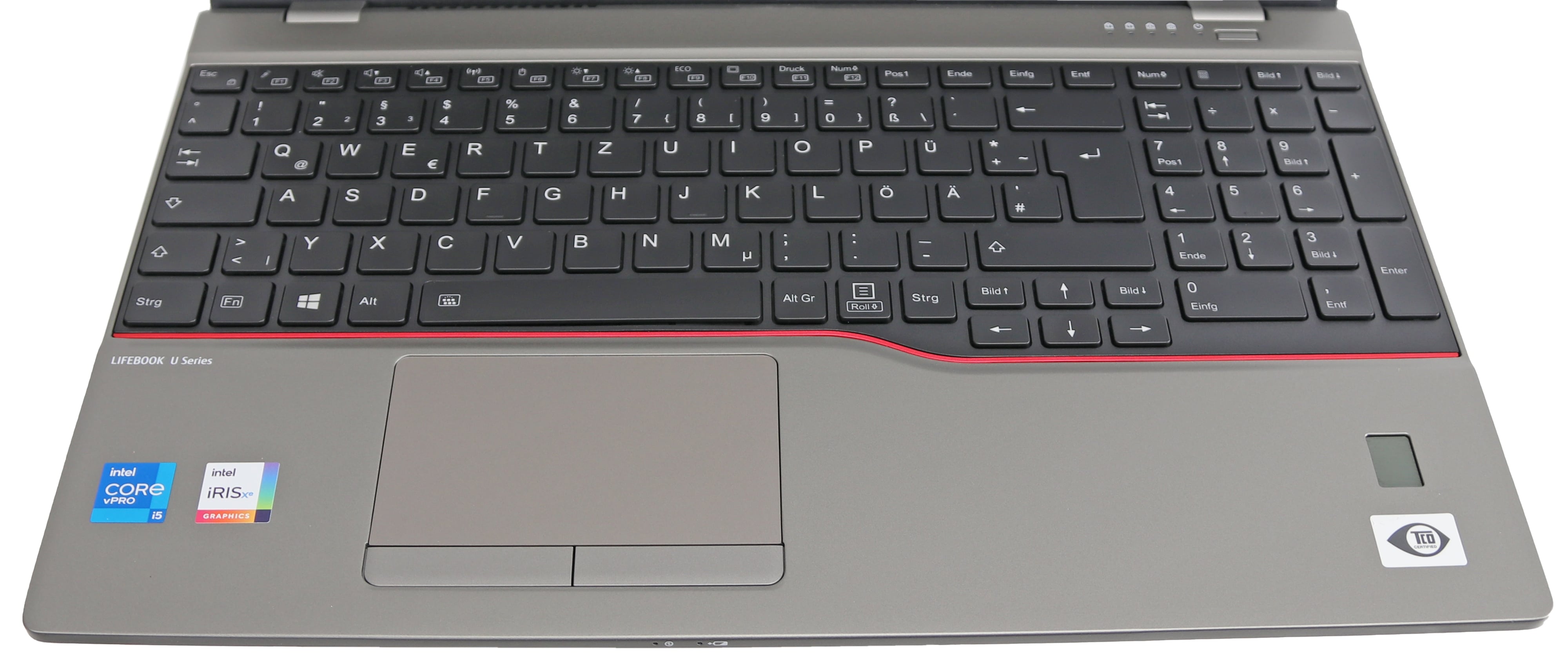 FUJITSU Notebook U7511, 39,6 cm (15,6"), i5, 16GB, 512GB, Win11Pro, gebraucht