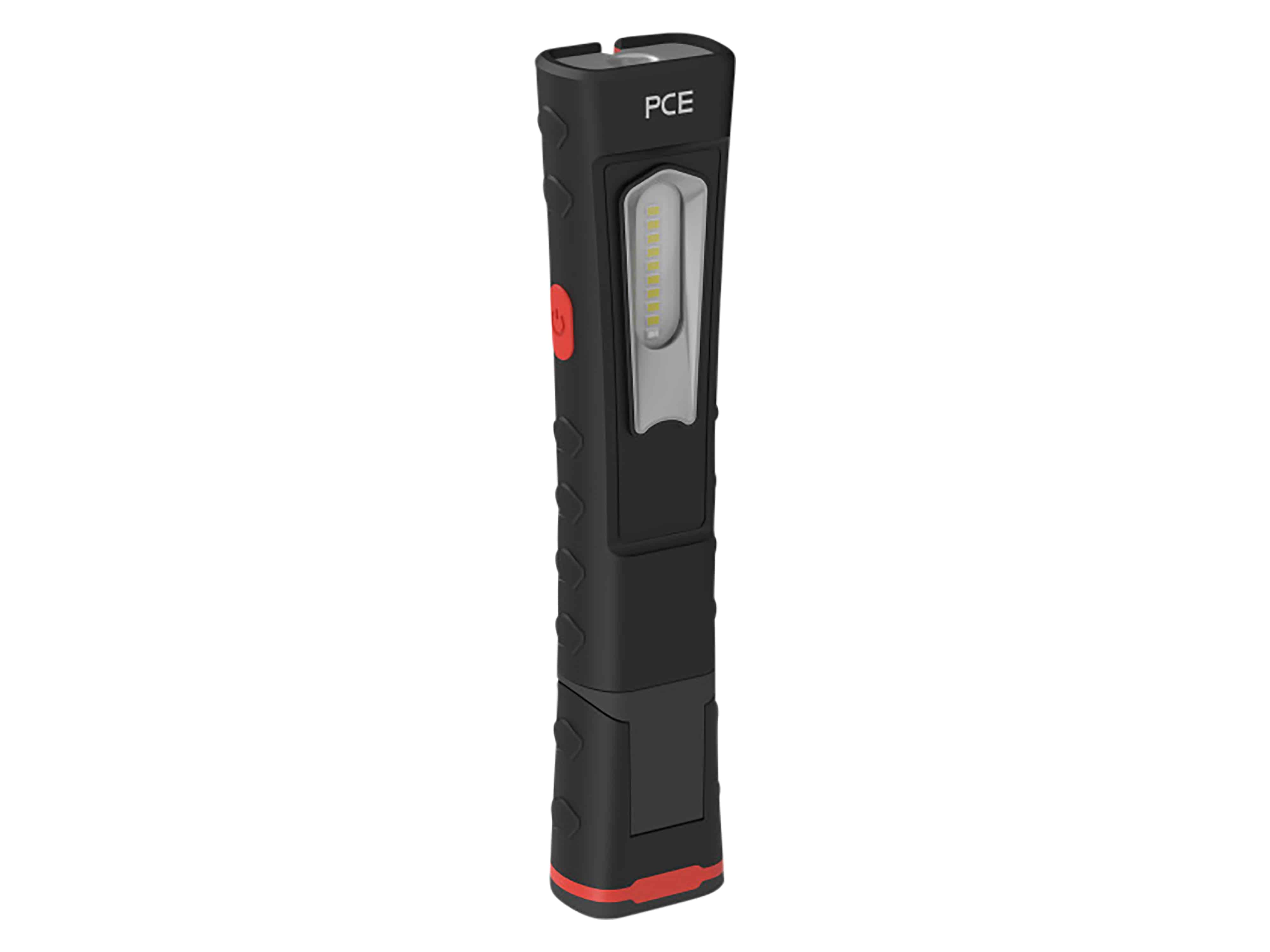 PCE LED-Handleuchte H1000, 5.000mAh, LS+USB-C, IP54, schwarz