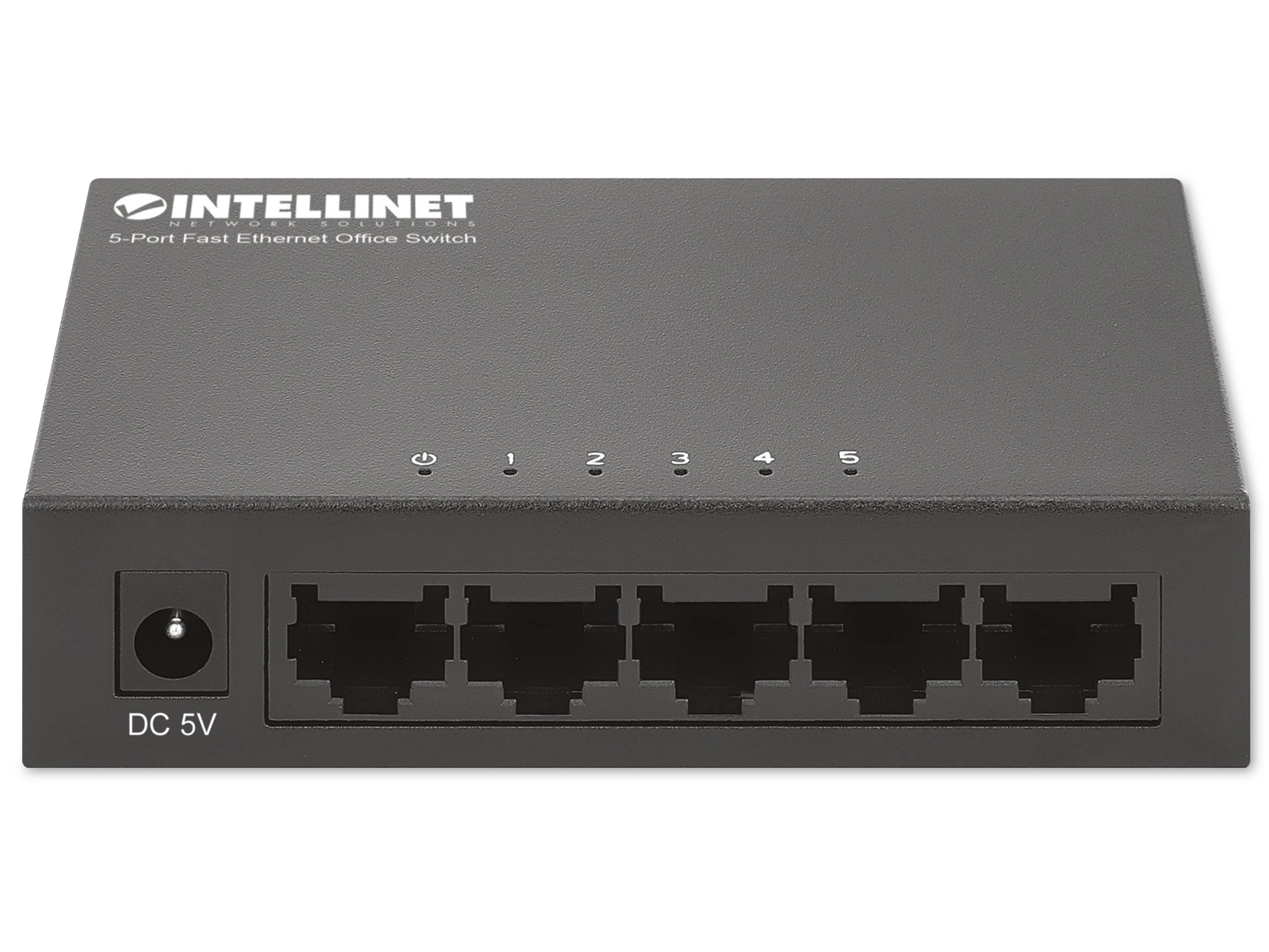 INTELLINET Office Switch 523301 5-Port Ethernet
