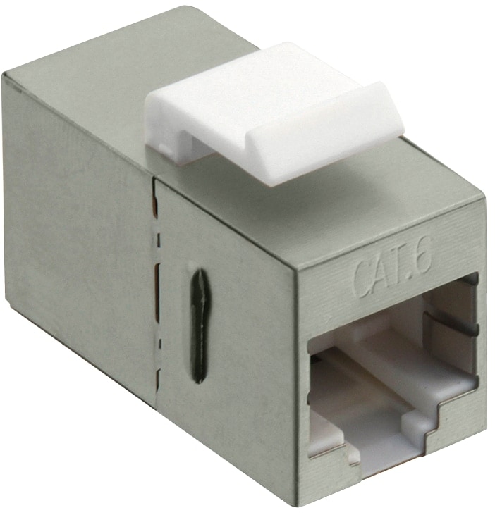 LOGILINK CAT.6 Keystone Kupplung NK4011 2x RJ45 STP, 14,6mm breit