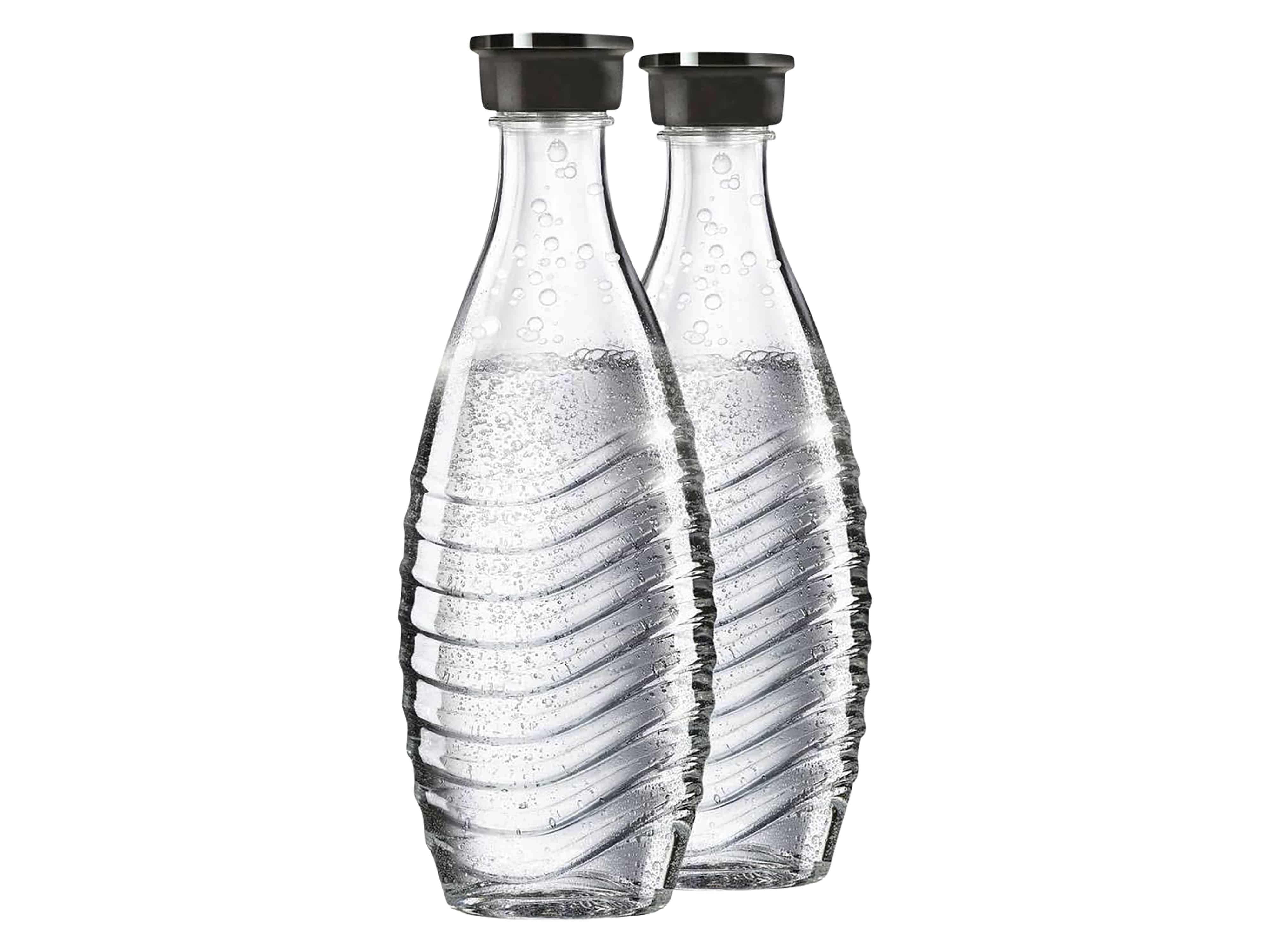 SODASTREAM Glaskaraffe Crystal Penguin, 0,7 L, 2 Stück