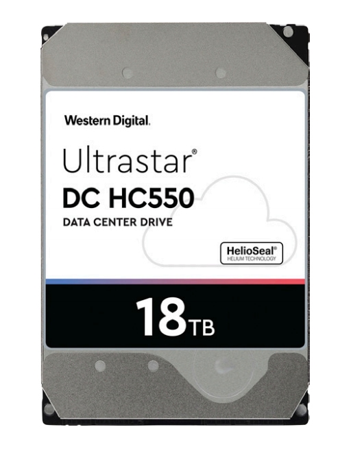 WESTERN DIGITAL Festplatte Ultrastar DC HC550 0F38353, HDD, 18 TB, 8,9 cm (3,5"), 7200 RPM, 512 MB