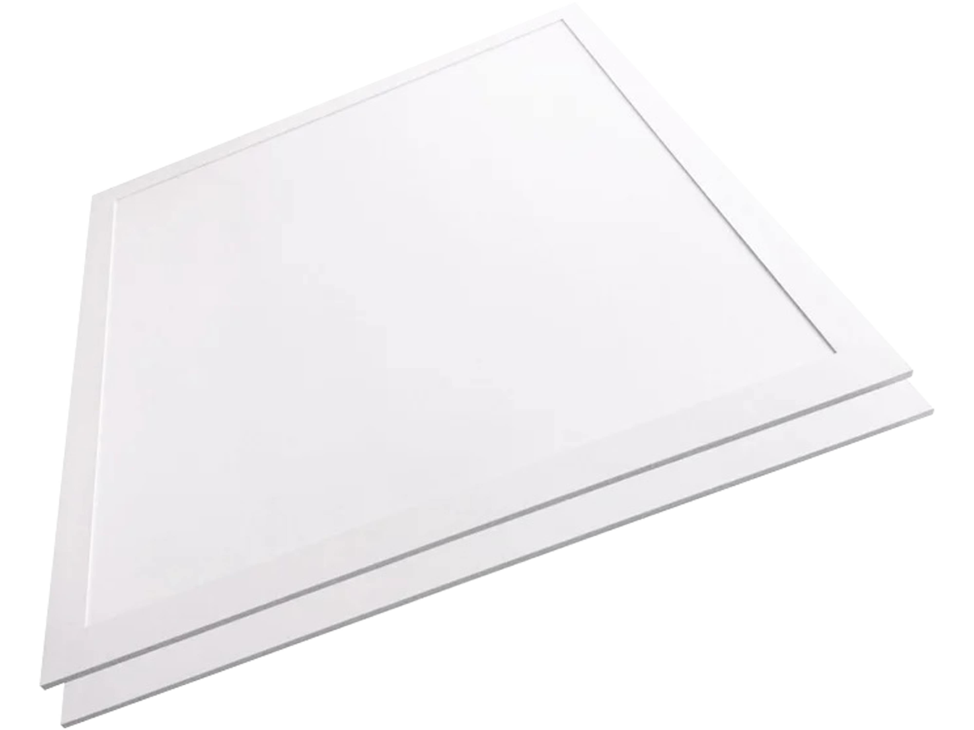 LUXULA Backlight-LED-Panel, 620x620mm, 40W, 4400lm, 6000K, 2 Stk