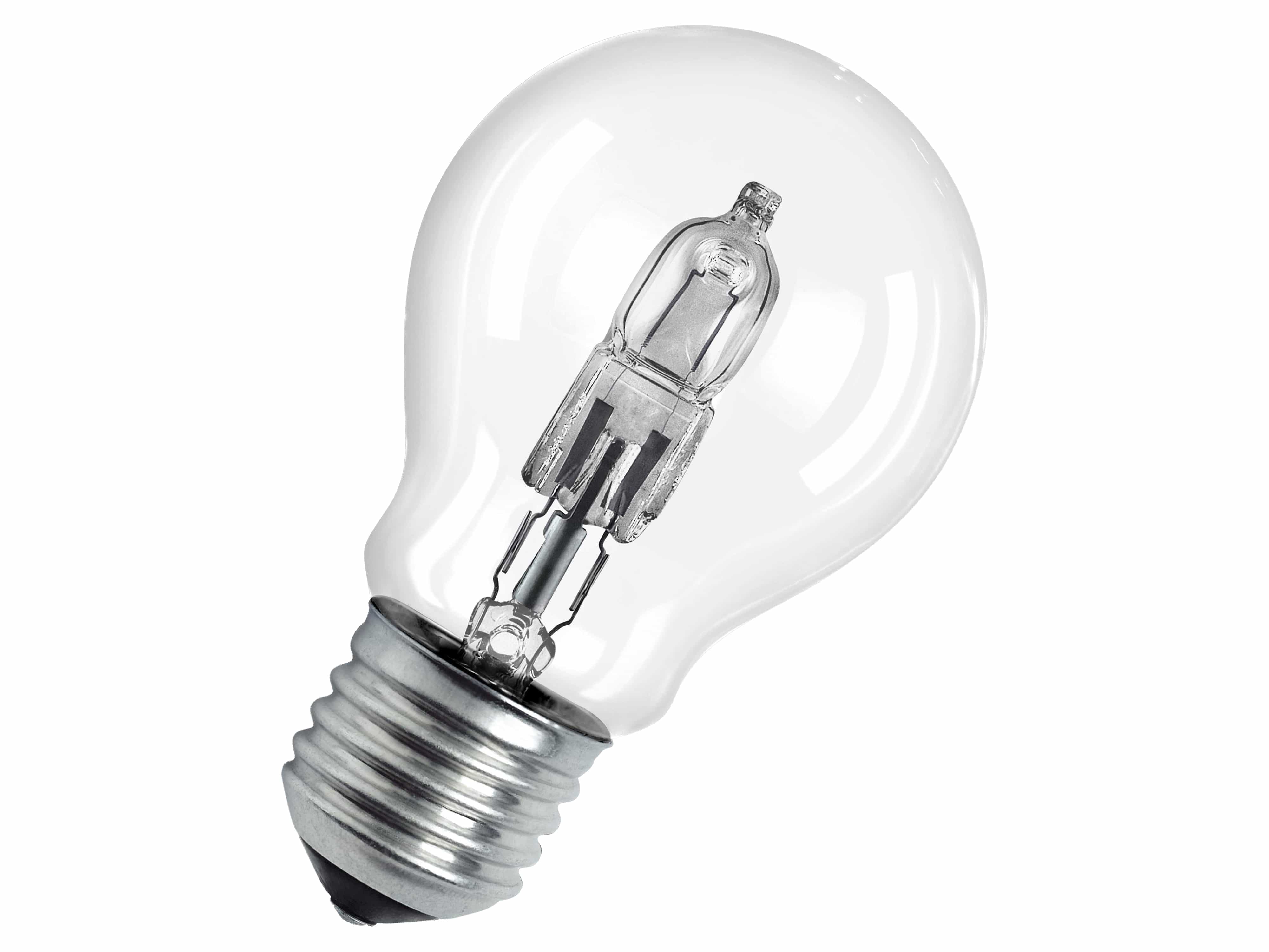 Halogen-Glühlampe, E27, 30W, 405lm, Glühlampenform, 2 Stück