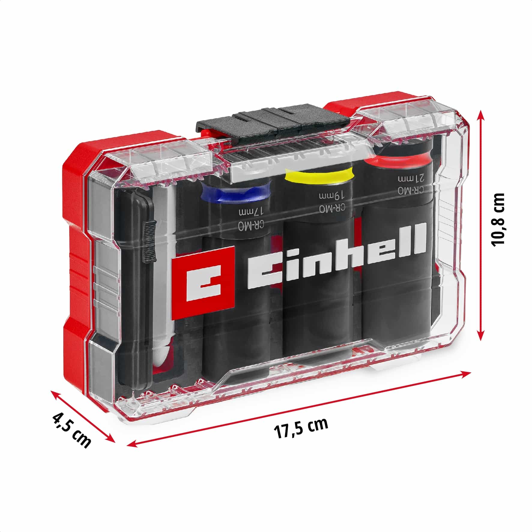 EINHELL Impact Stecknuss-Set, 109273, 5-teilig