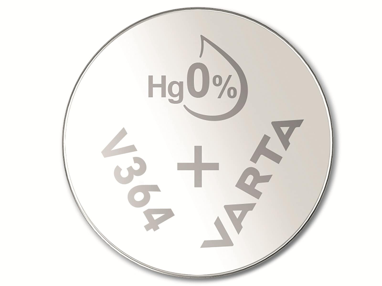 VARTA Knopfzelle Silver Oxide, 364 SR60,  1.55V, 10 Stück