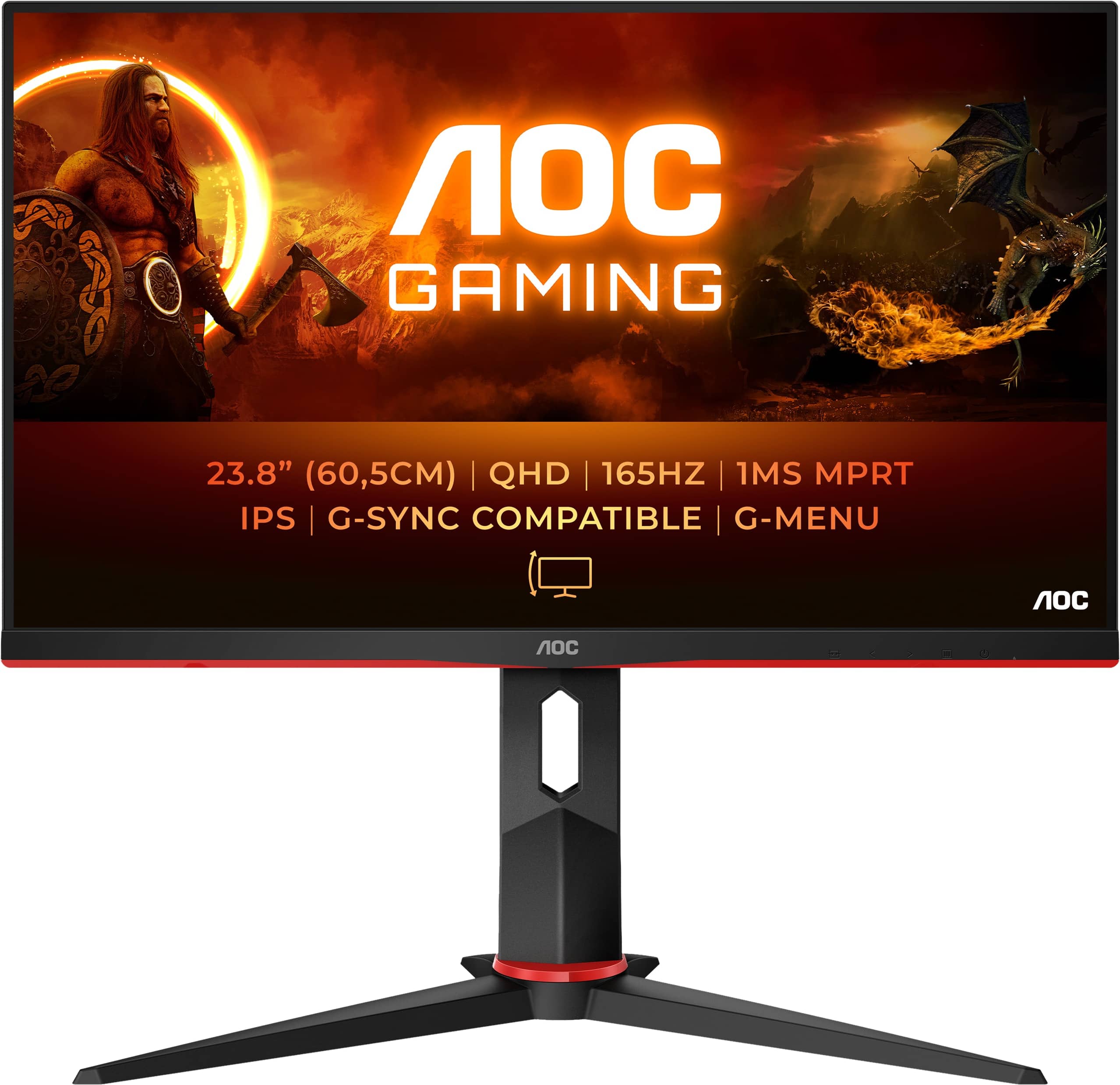 AOC Monitor Q24G2A