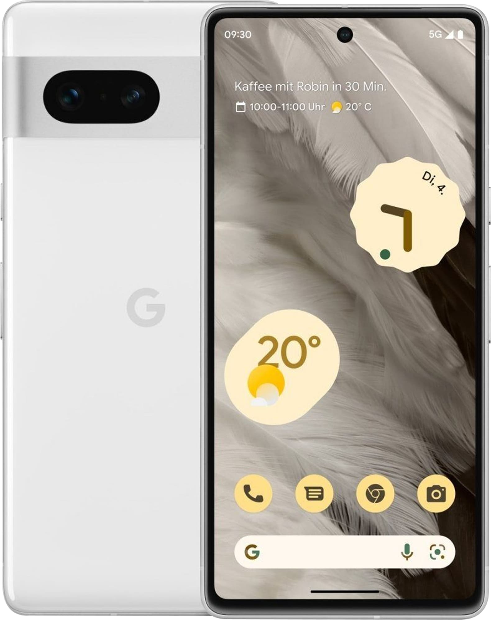 GOOGLE Smartphone Pixel 7 5G 256GB Snow