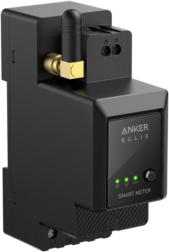 ANKER SOLIX Stromzähler smart Meter, kompatibel nur für E1600 Pro u. Plus