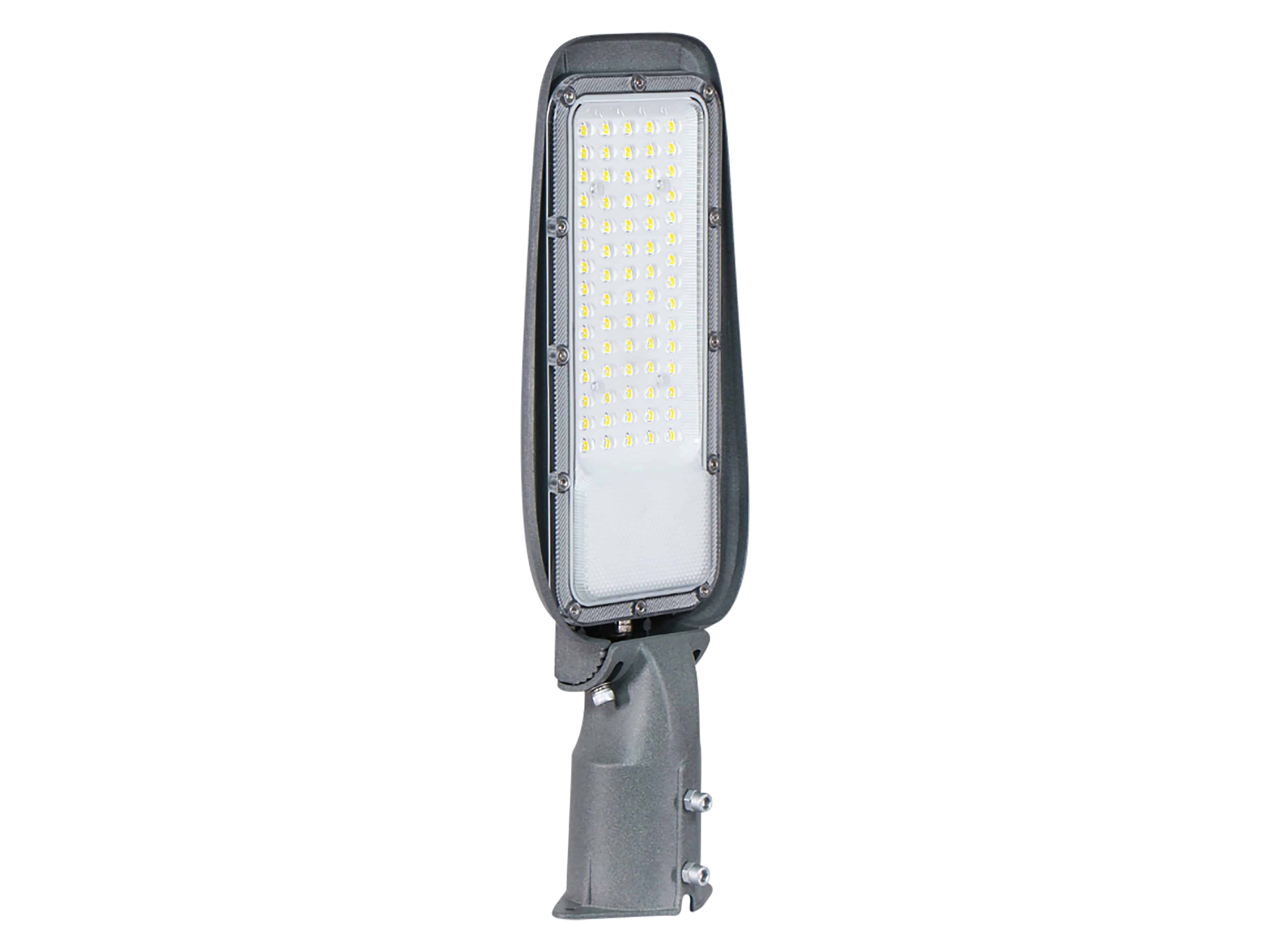 LUXULA LED-Straßenleuchte, EEK: F, 100W, 10000lm, 4500K, IP65, grau