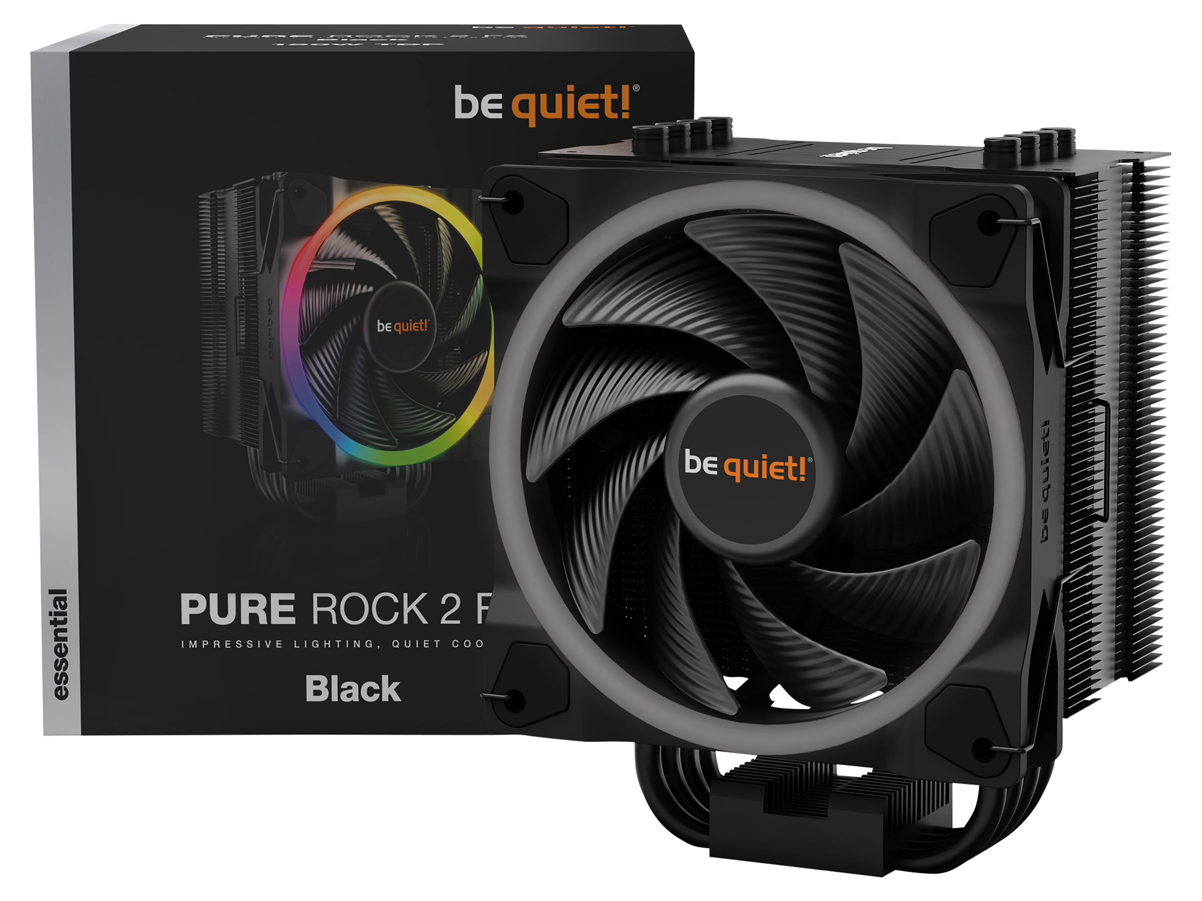 BE QUIET! Towerkühler Pure Rock 2 FX Black