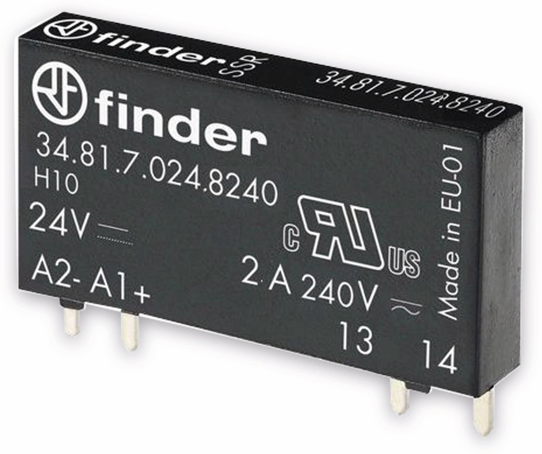 FINDER SSR-Relais 34.81,24 V-, 1xEIN, 2 A/230 V~