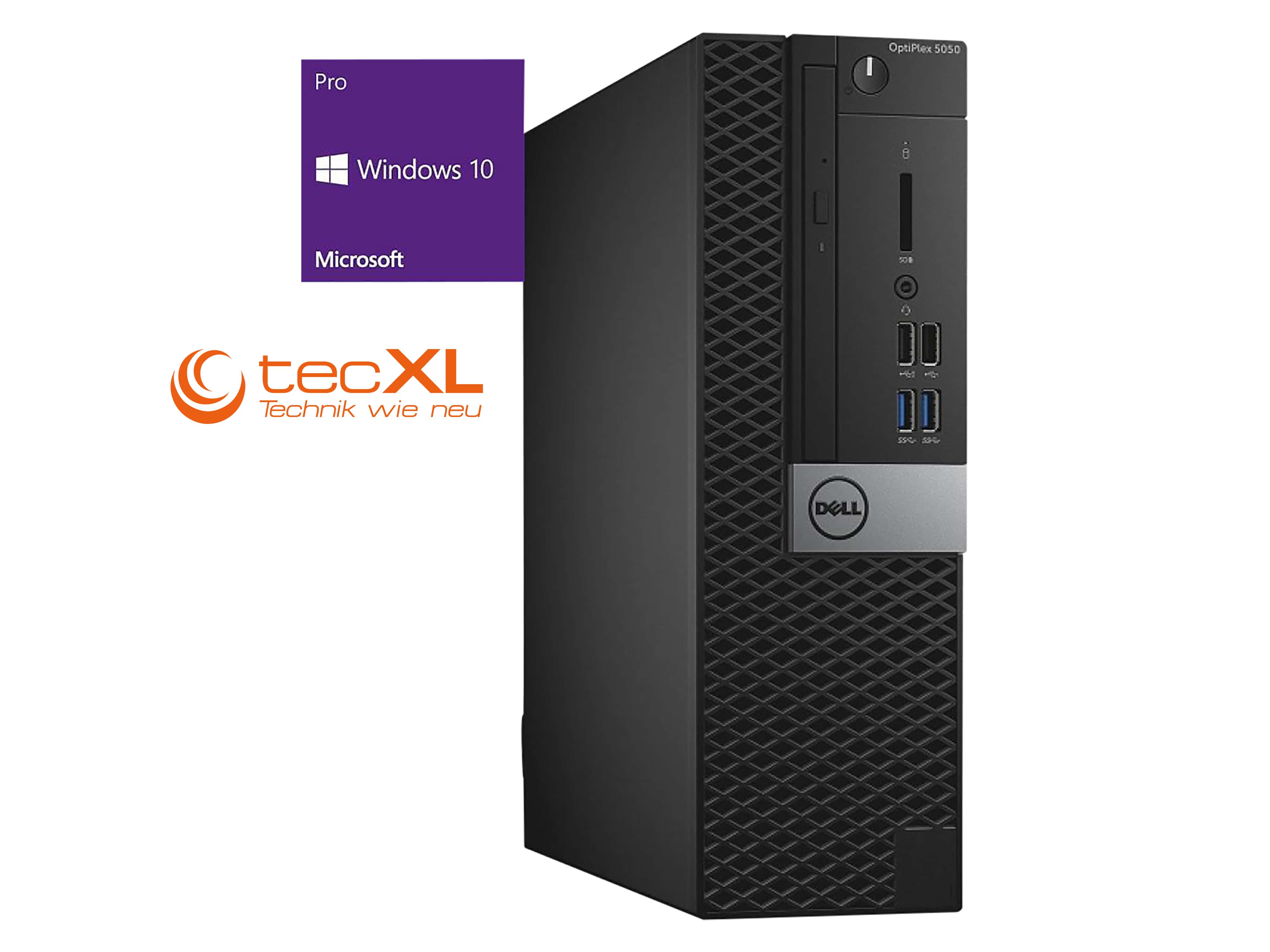 DELL PC OPTIPLEX 5050 SFF, i5, 16GB, 512GB, Win10Pro, refurbished