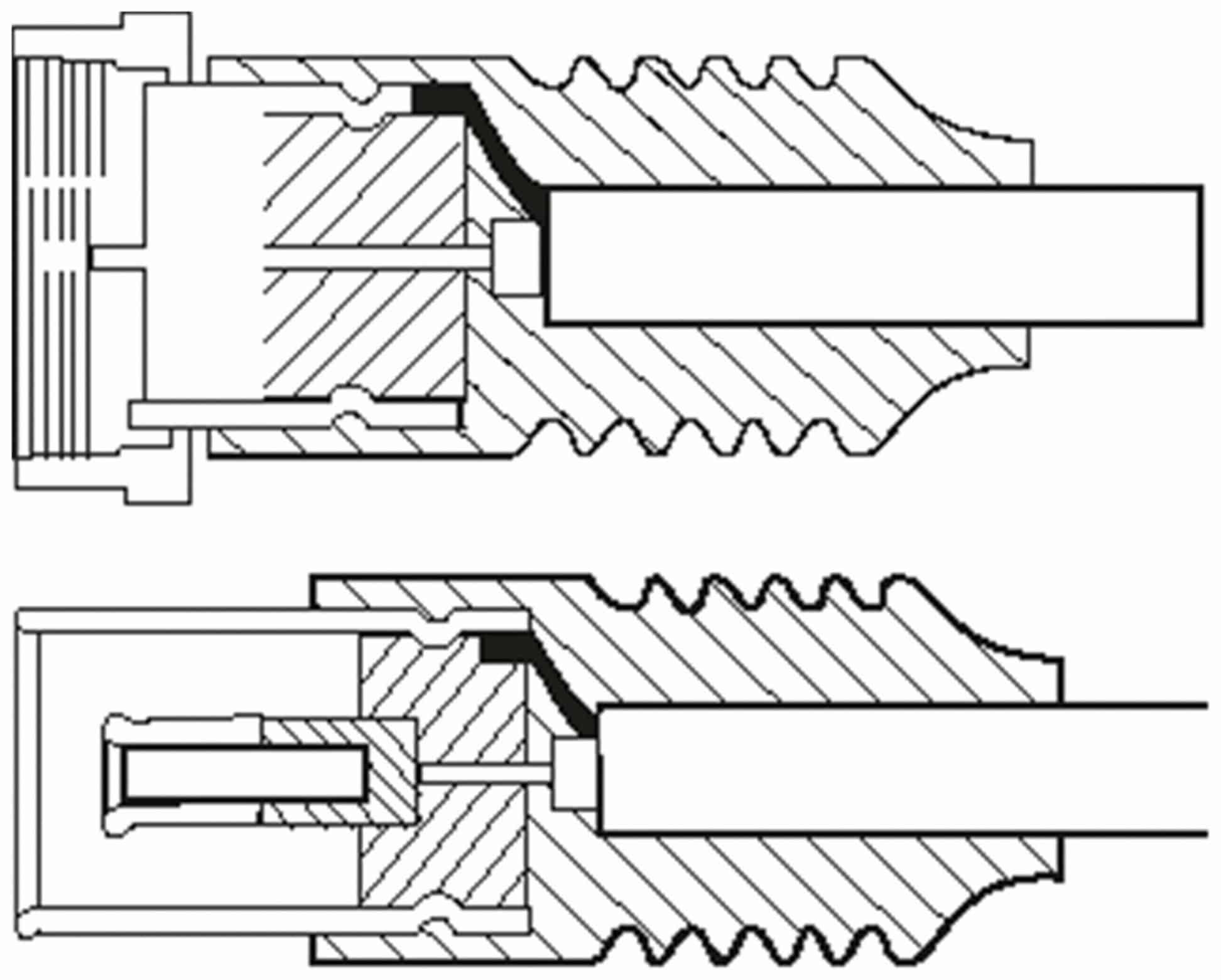 GOOBAY SAT-Antennenanschlusskabel F-Stecker/Koaxkupplung, weiß, 1,5 m