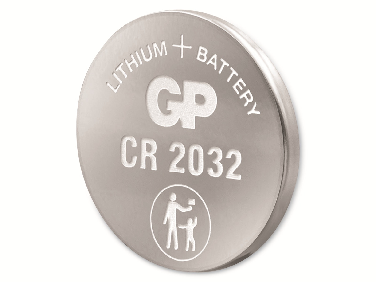 GP Lithium-Knopfzelle CR2032, 3V, 20 Stück