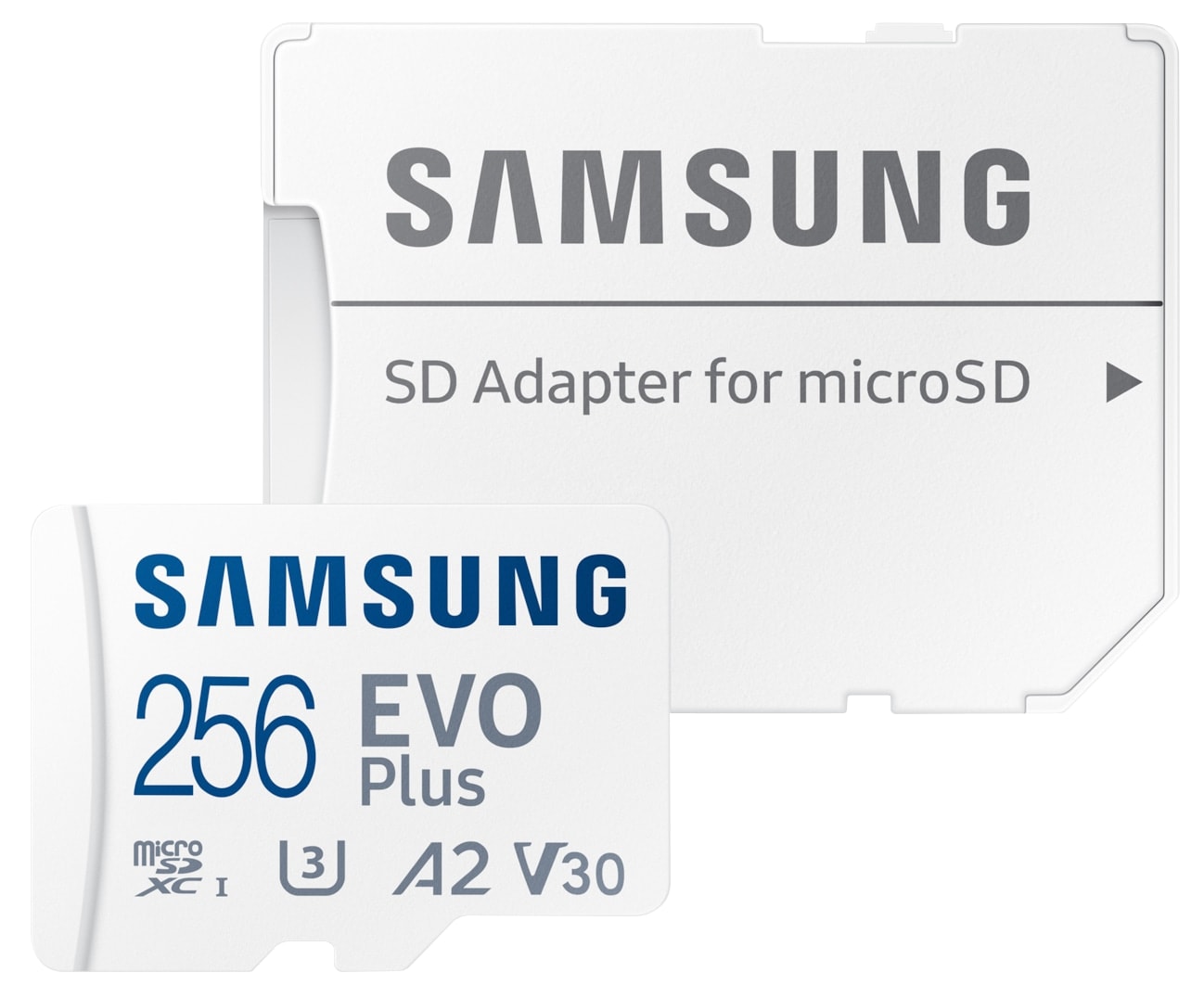 SAMSUNG MicroSDXC-Speicherkarte EVO Plus (2024) 256GB inkl. Adapter