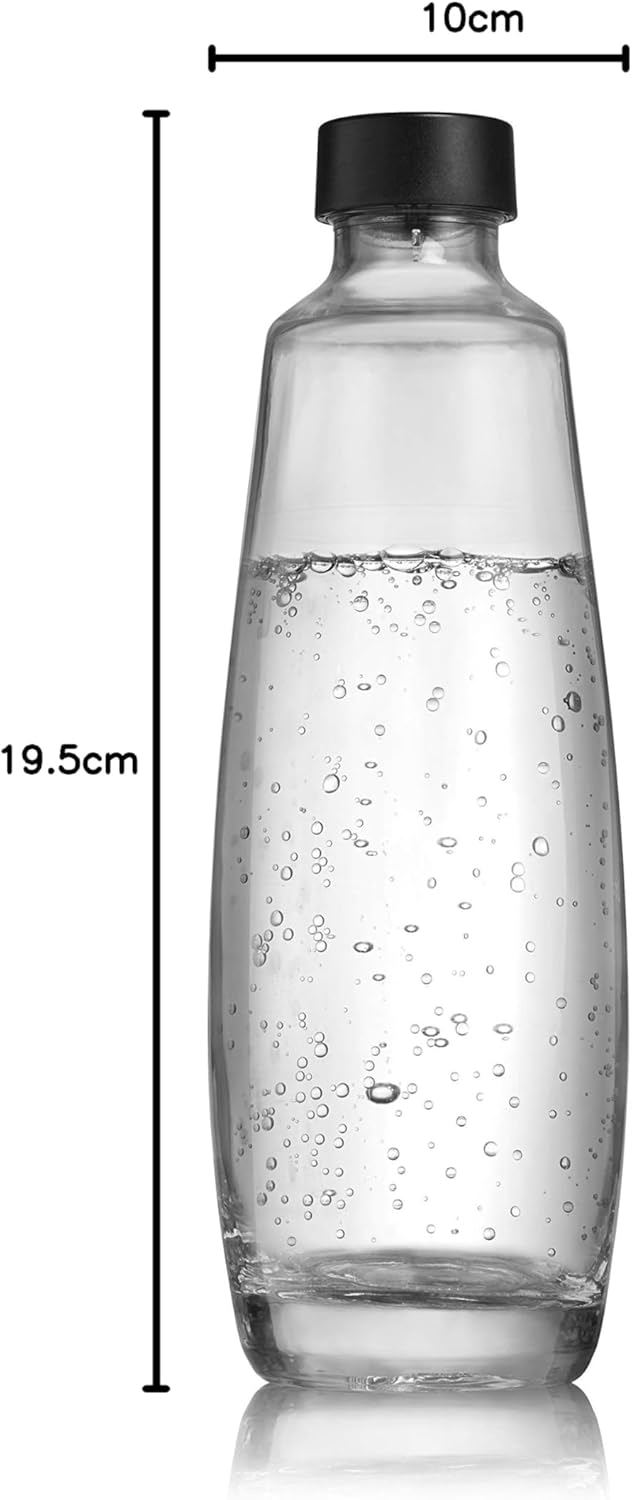 SODASTREAM Glaskaraffe Duo, 1 L, 2 Stück