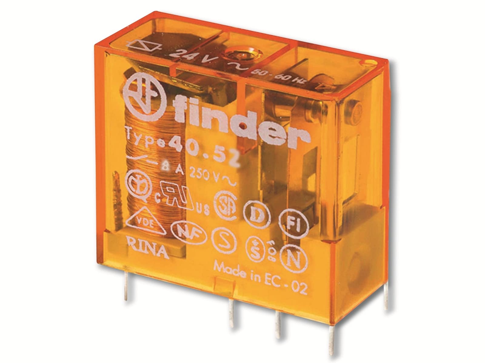 FINDER Steck-/Printrelais 40.52.9.012.5000