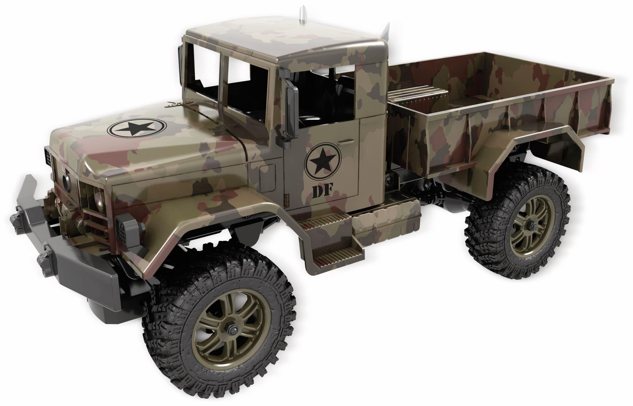 df models M1 Military Truck, 100 % RTR, 1:12 Scale