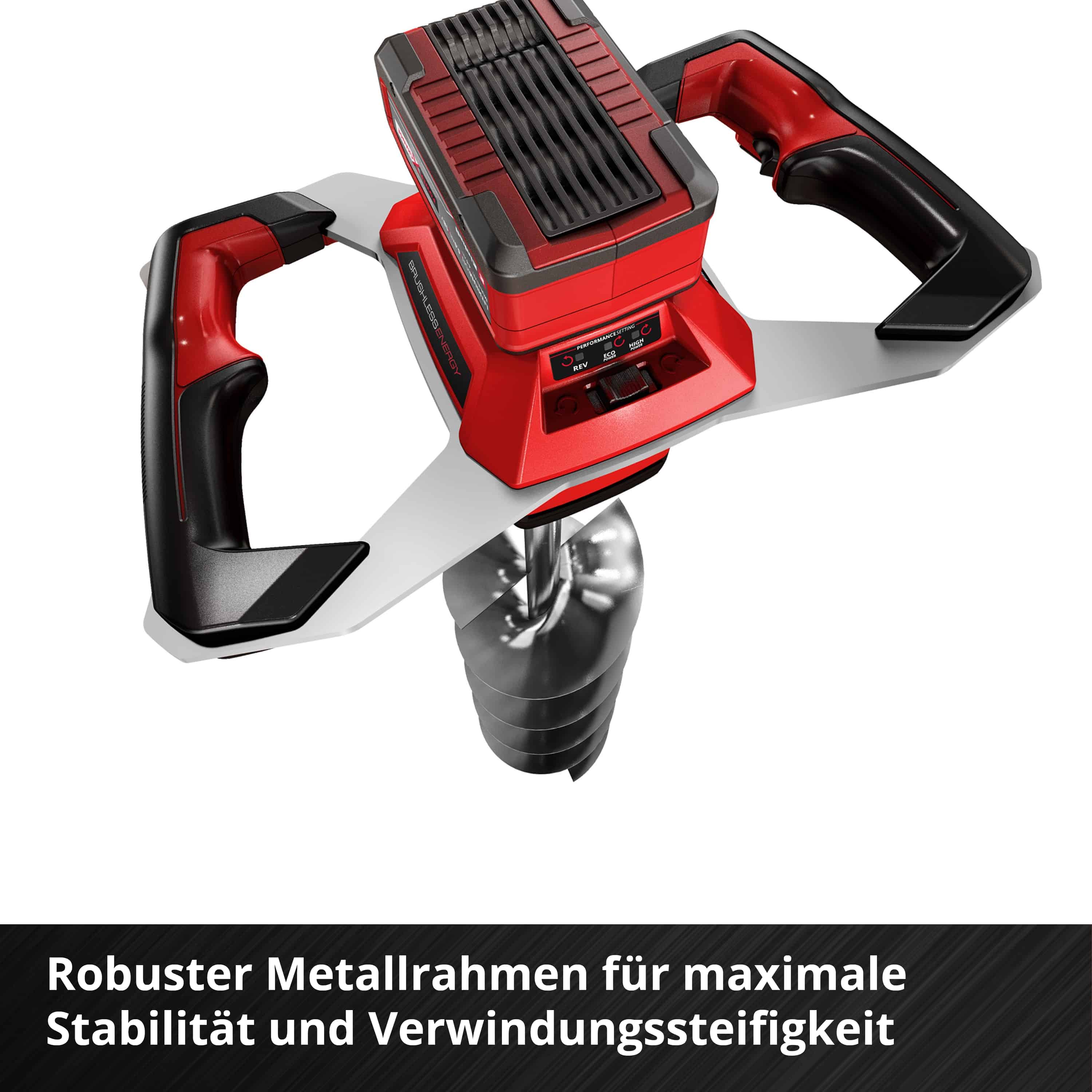 EINHELL Akku-Erdbohrer GP-EA 18/150 Li BL-Solo