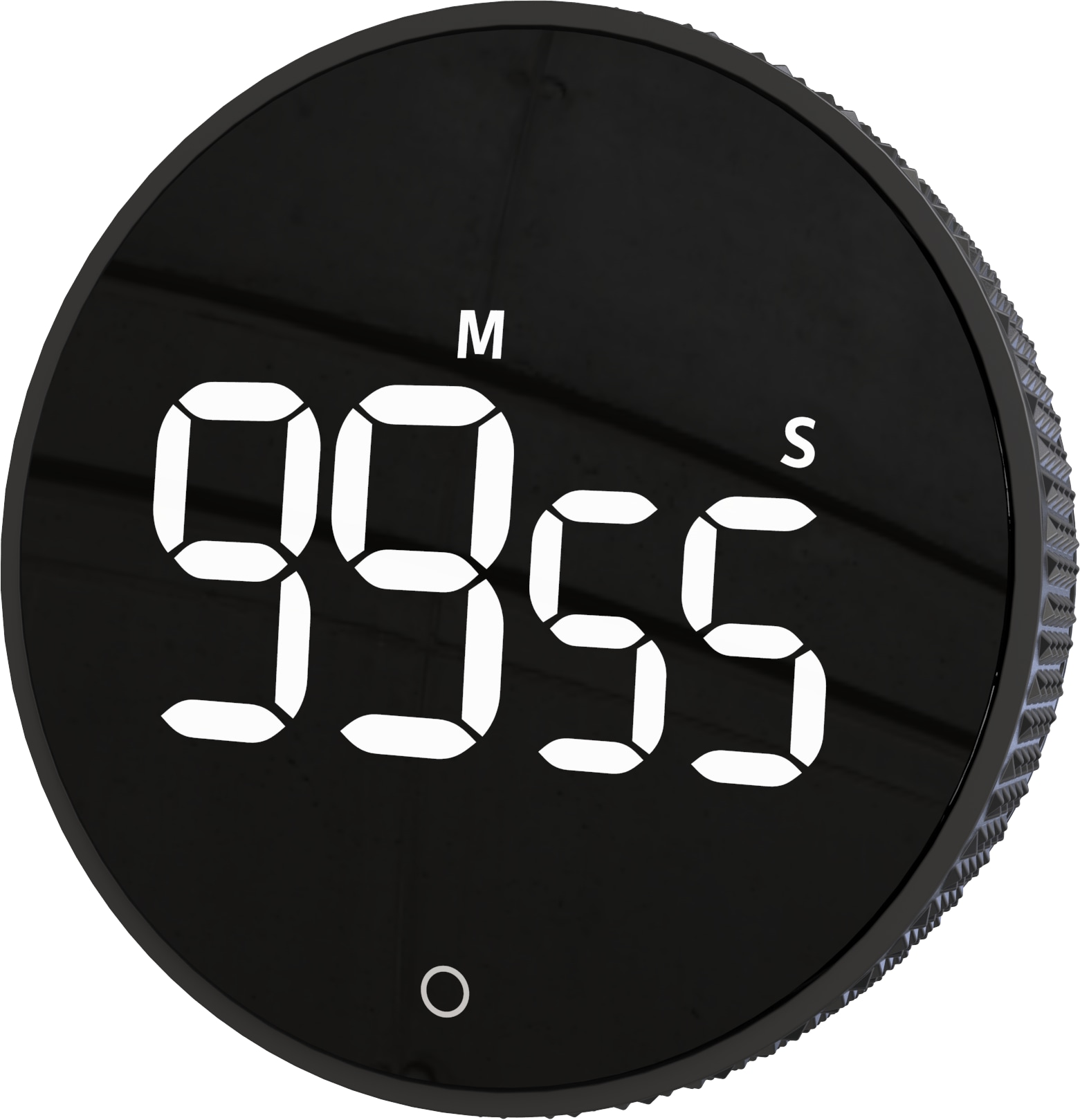 DAYHOME Digitaler Timer/Stoppuhr YT6712-SW, mit Magnet, schwarz