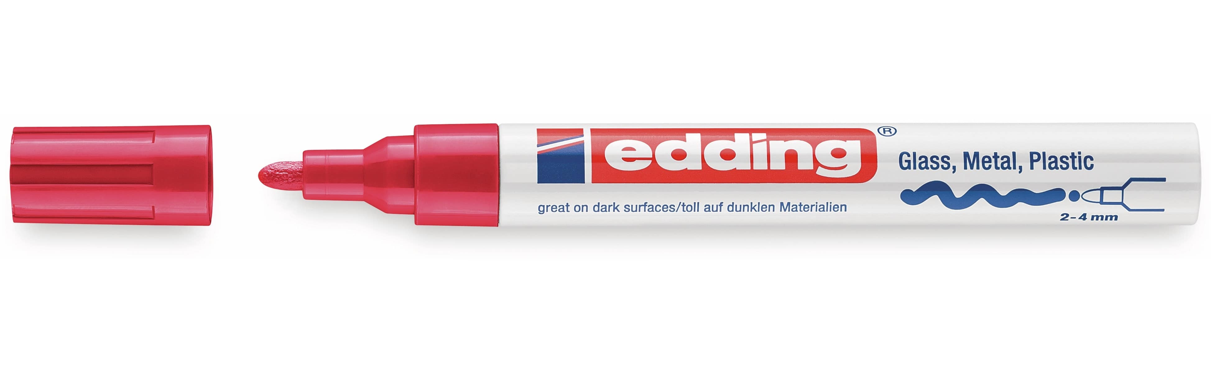 EDDING Paint-Marker, e-750 CR, rot