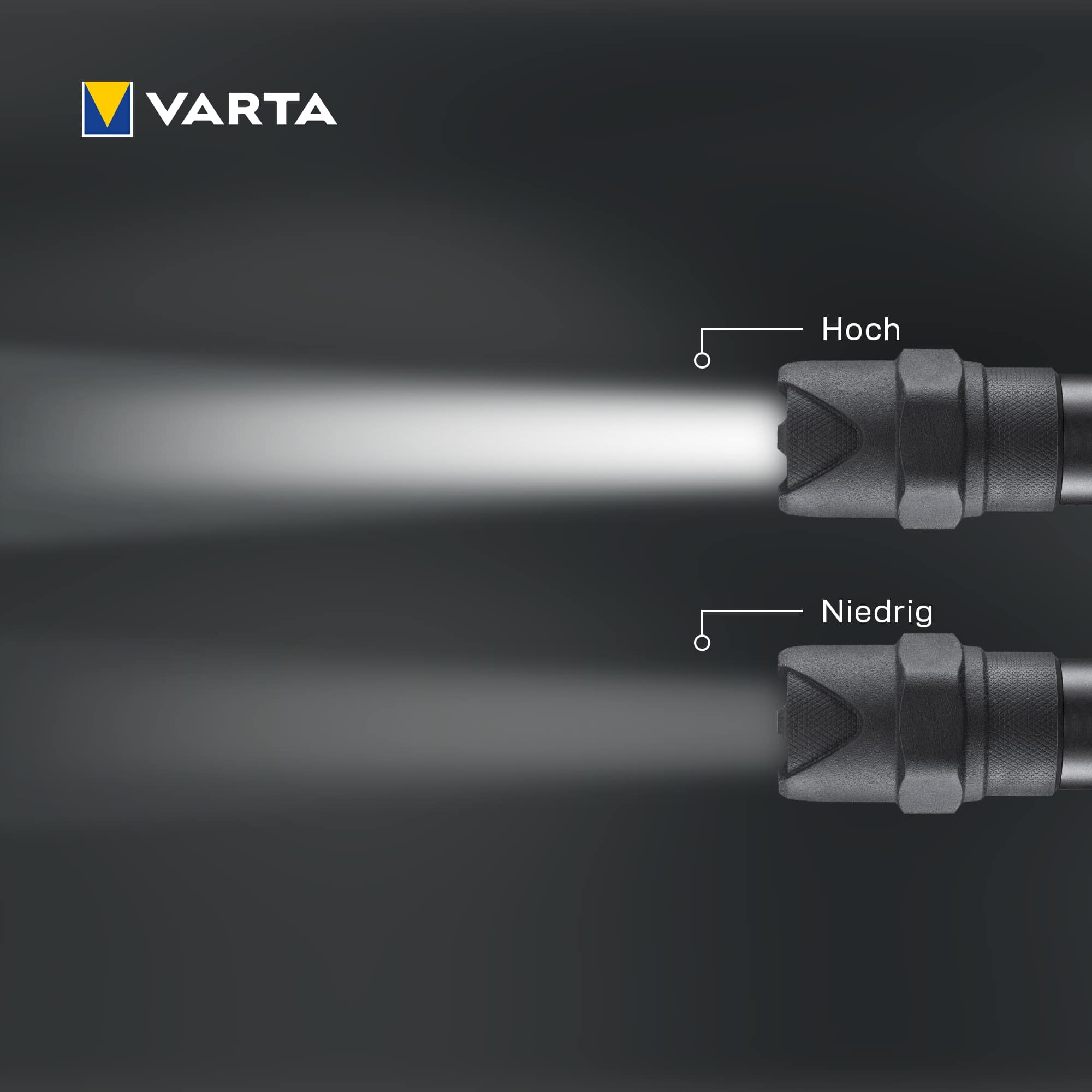 VARTA LED-Taschenlampe Indestructible F30 Pro, 650 lm, Batteriebetrieb